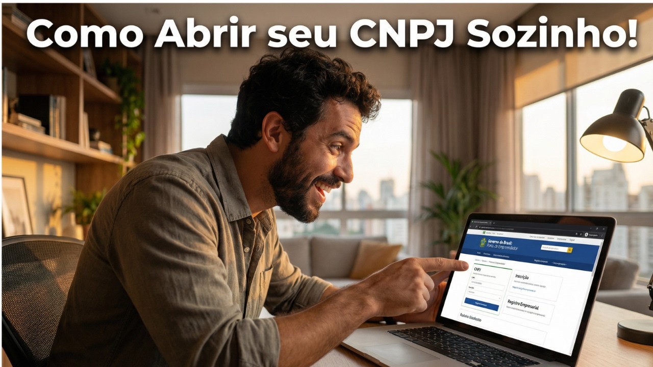 ABRIR MEU CNPJ SOZINHO SEM CONTADOR.