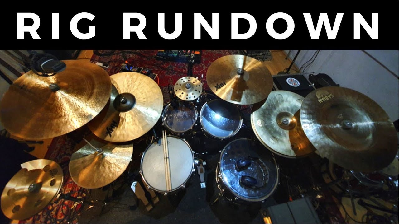 My Ultimate Live Drum Kit Setup 2019 - Ben Minal (Toska / Dorje)