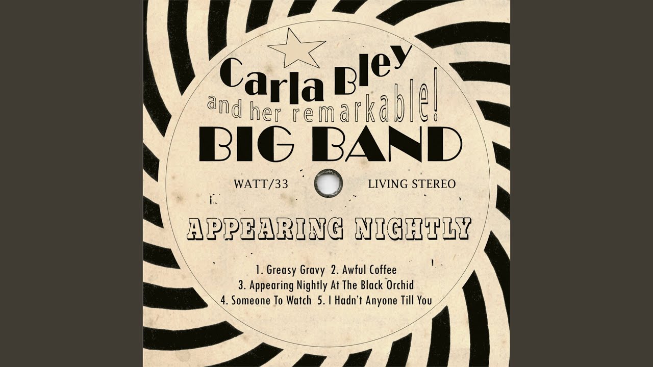Appearing Nightly At The Black Orchid (Live)
