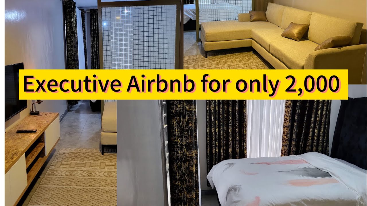 AirBnb for only 2,000/Tsavo Studio Apartments#airbnbsuperhost #passiveincome #nairobiapartments