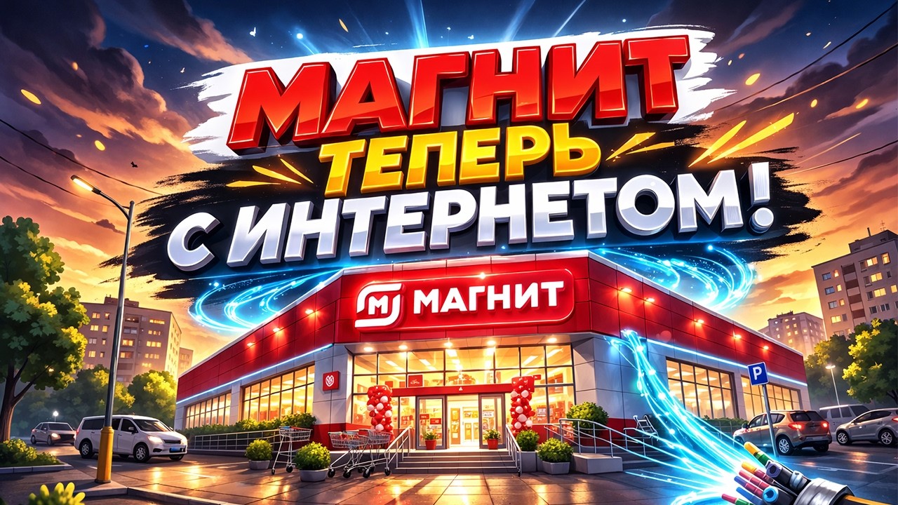 1000 МЕГАБИТ В МАГНИТ, КАССЫ ЛЕТАЮТ!
