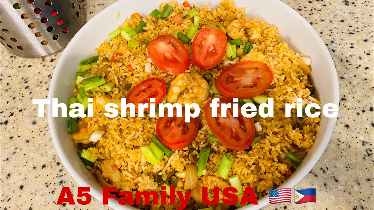 How to cook Thai Shrimp 🍤 Fried 🍛