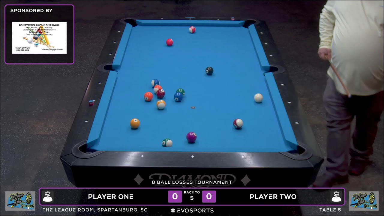 PLAYER ONE vs PLAYER TWO - THE LEAGUE ROOM - TABLE 5 | EvoSports
