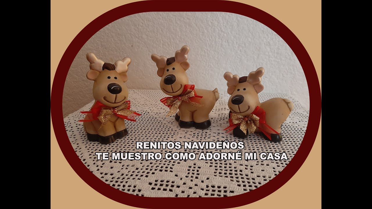 RENITOS NAVIDEÑOS. COMO ADORNÉ MI CASA