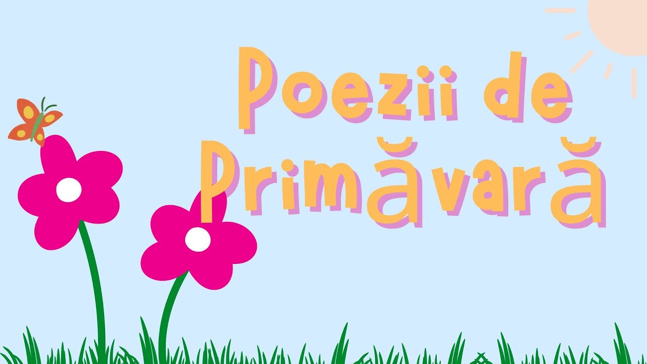 Poezii simple de Primavara pentru Copii/ Poezii simple de o strofa!