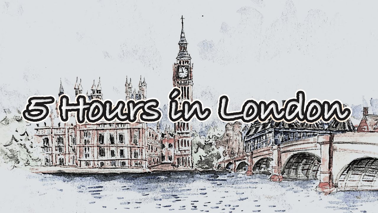 How did we maximize our only 5 hours in London? | London Travel VLOG | We didn't even dare to eat!