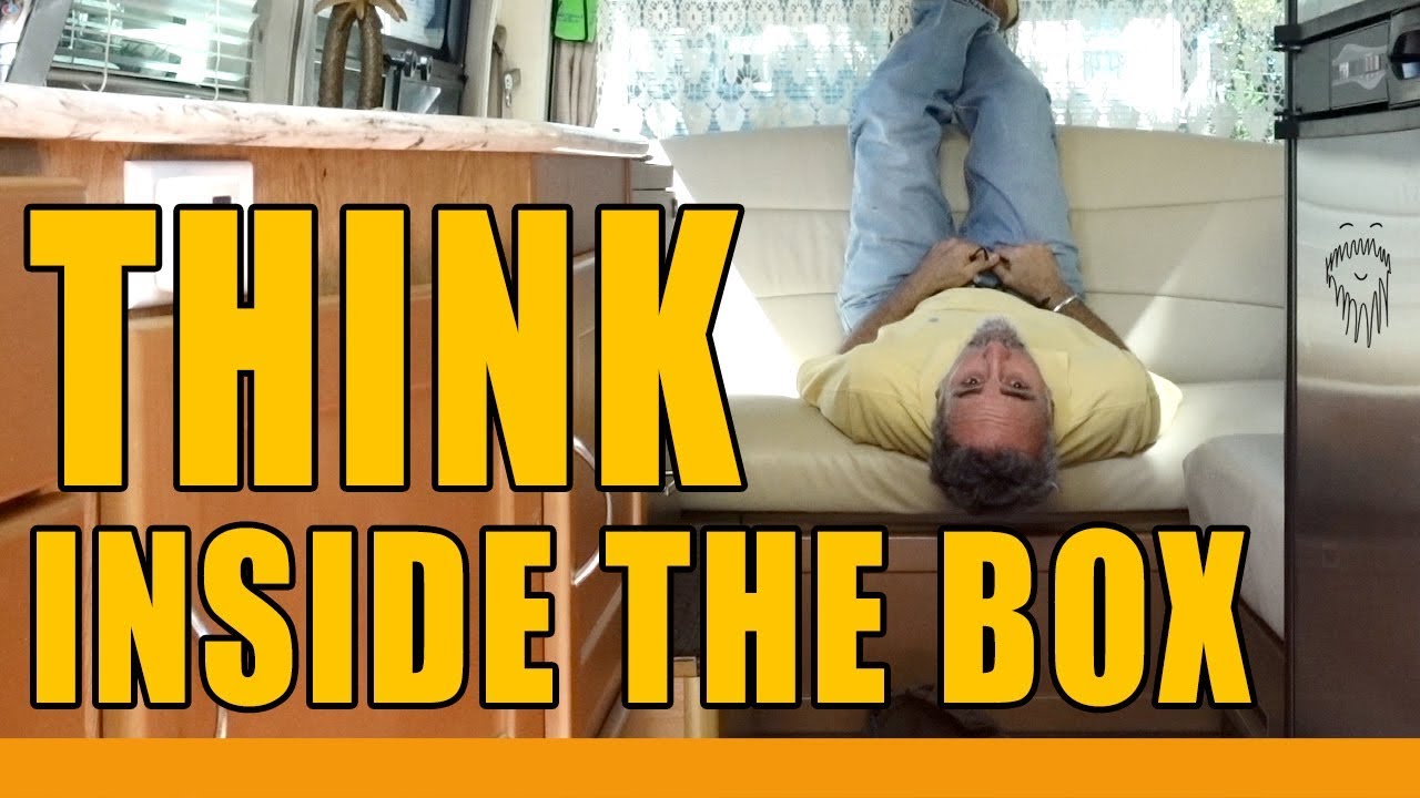 I FOUND A Storage Room In My RV! - Remove that microwave