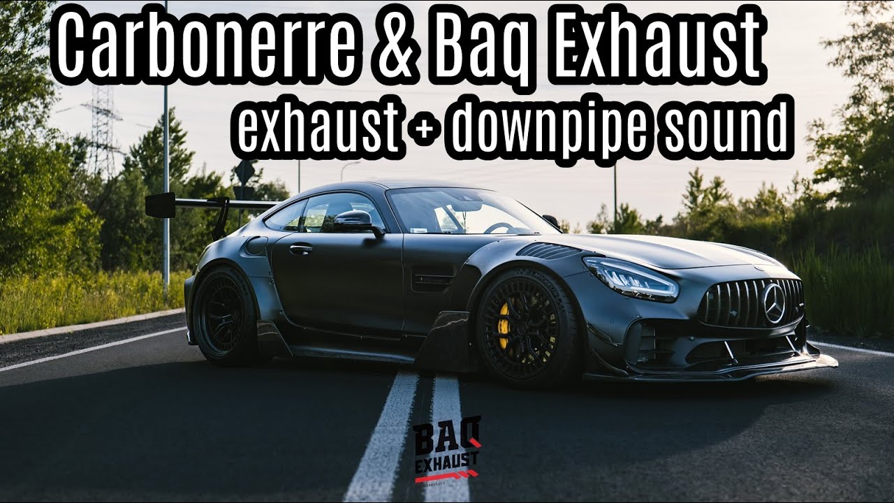 Mercedes-AMG GT | Carbonerre Project & Baq Exhaust | Exhaust + downpipe sound