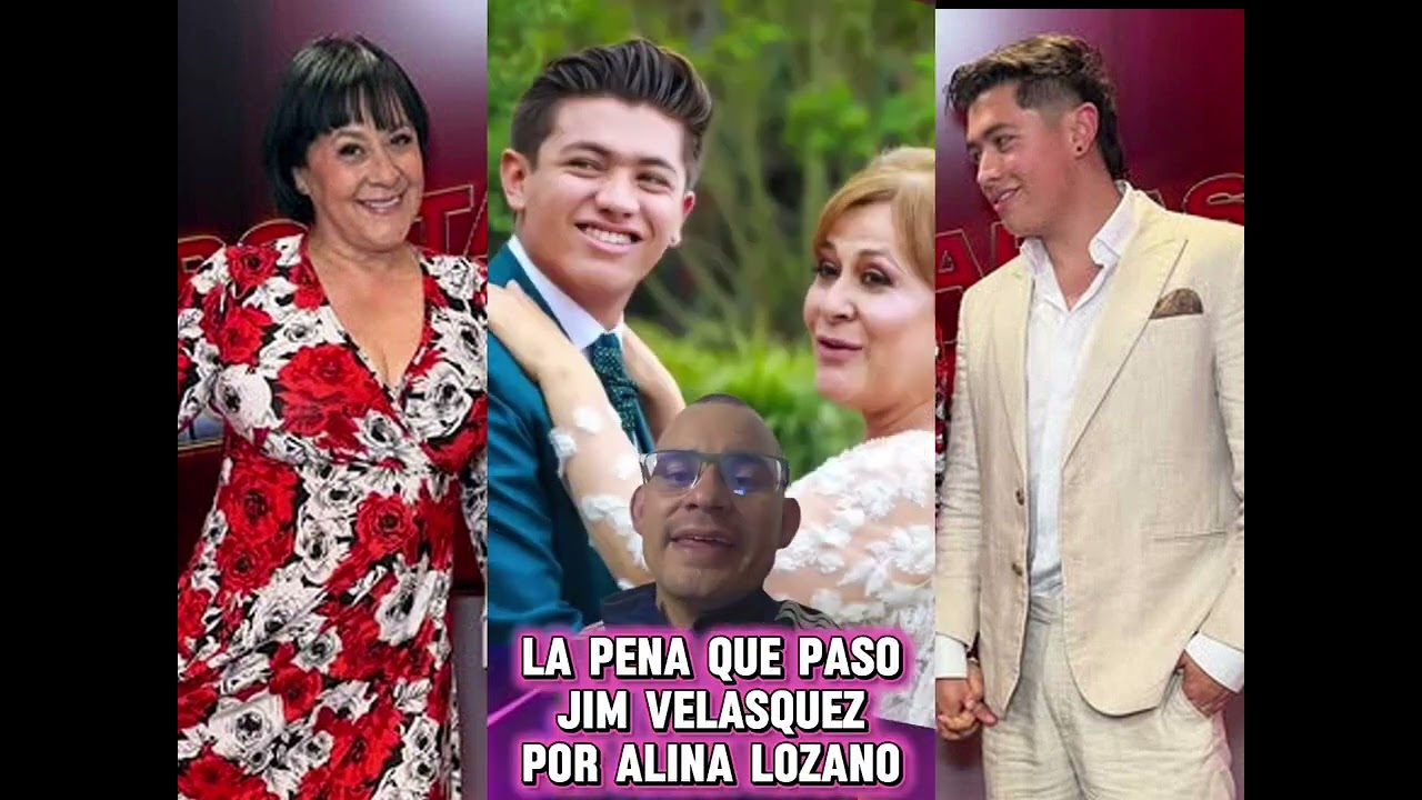 la pena que paso jim velasquez por alina lozano #Alina #AlinaLozano #JimVelasquez #noticias #chismes