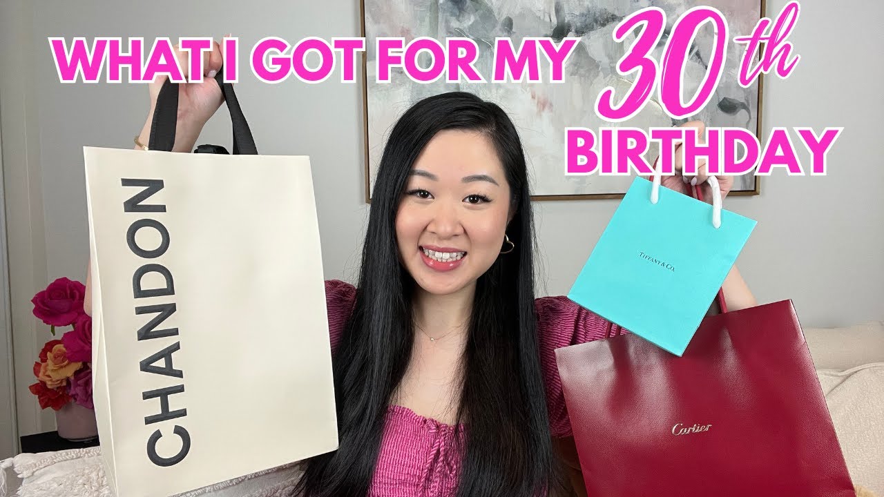WHAT I GOT FOR MY 30TH BIRTHDAY | TIFFANY & CO., SARAH & SEBASTIAN, CARTIER | BIRTHDAY HAUL UNBOXING