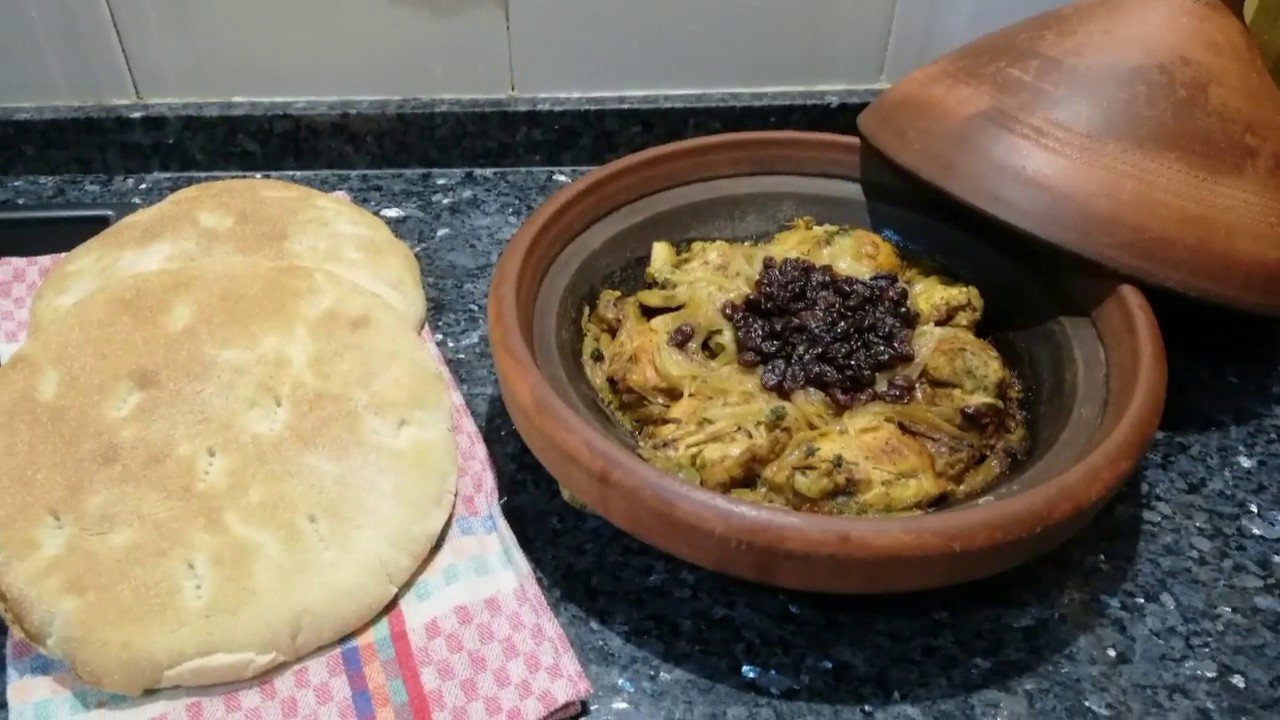 طاجن الدجاج بالبصل والعنب الجاف 🌙وصفات رمضان_2020 🌙