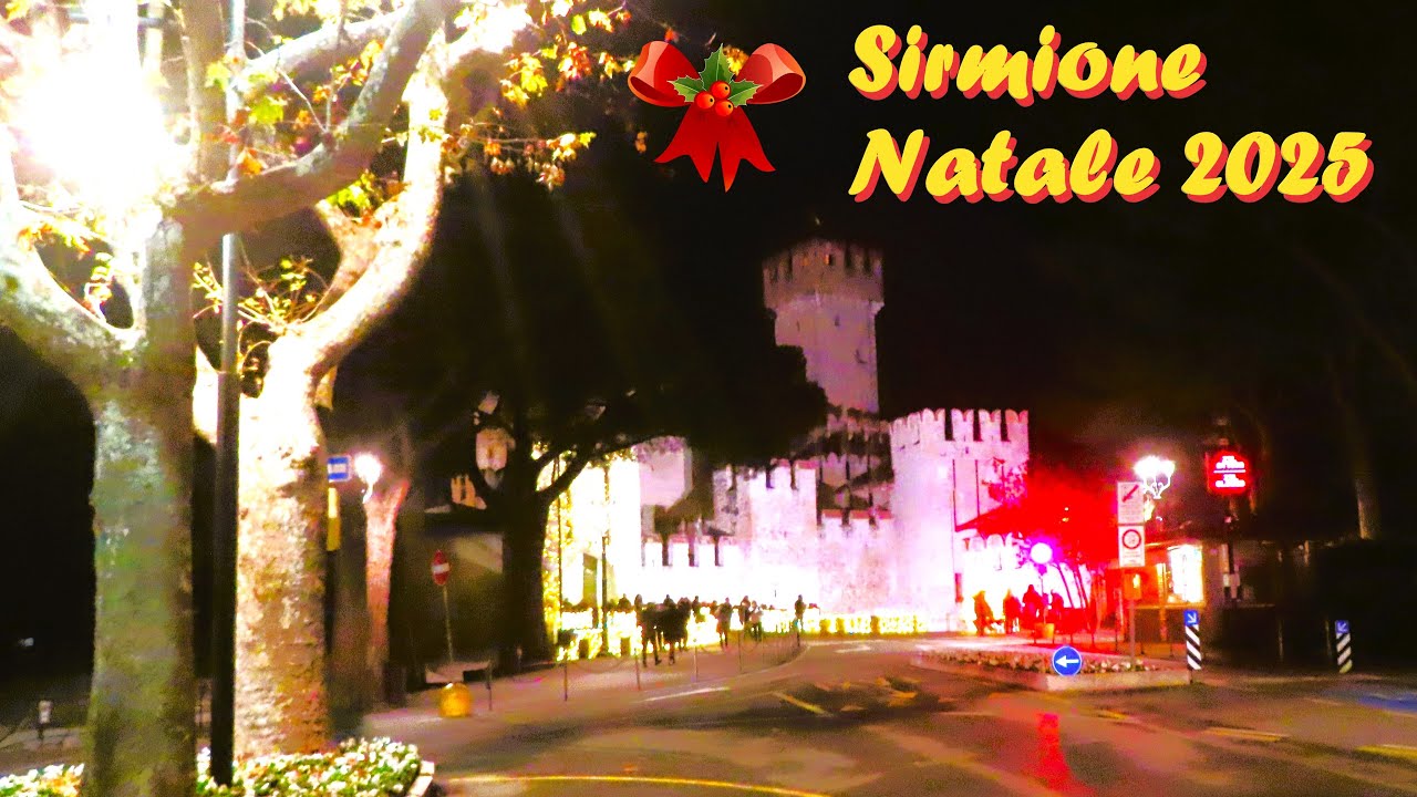 🎄Natale 2025 a Sirmione, eventi e illuminazioni