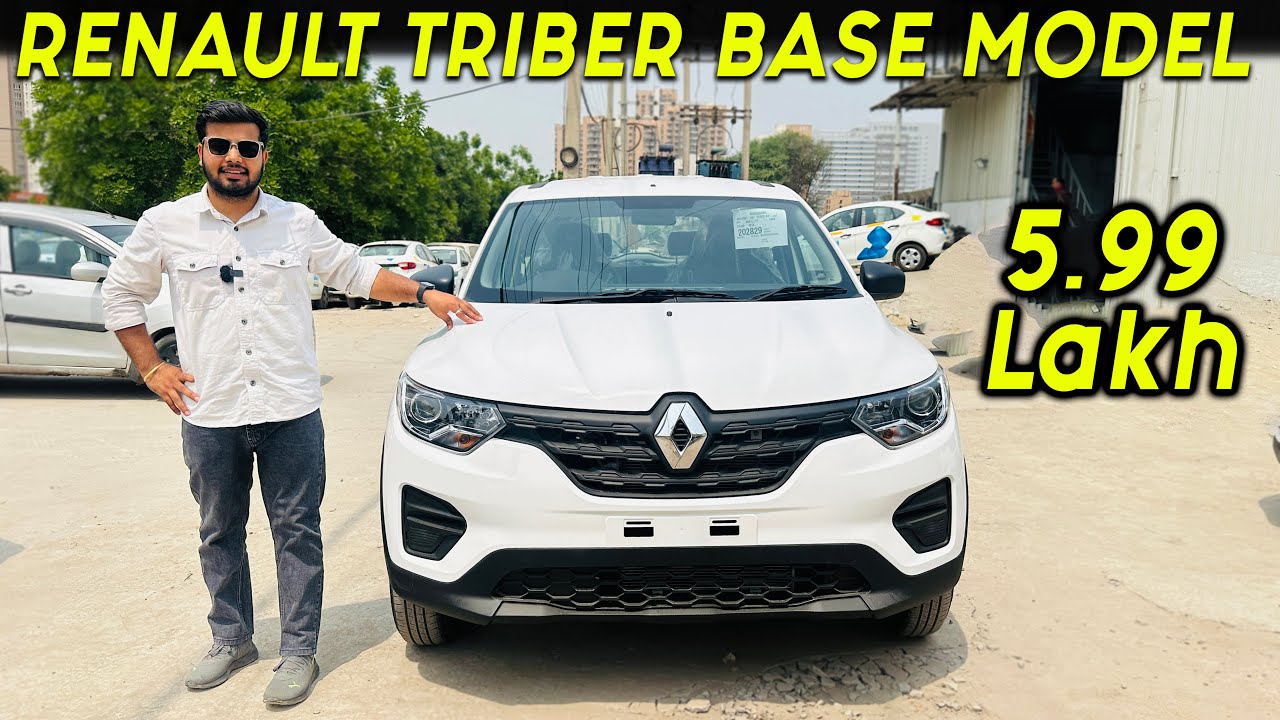 Family के लिए Best है ये 😍 Renault Triber Base Model 2024 - SalahCar