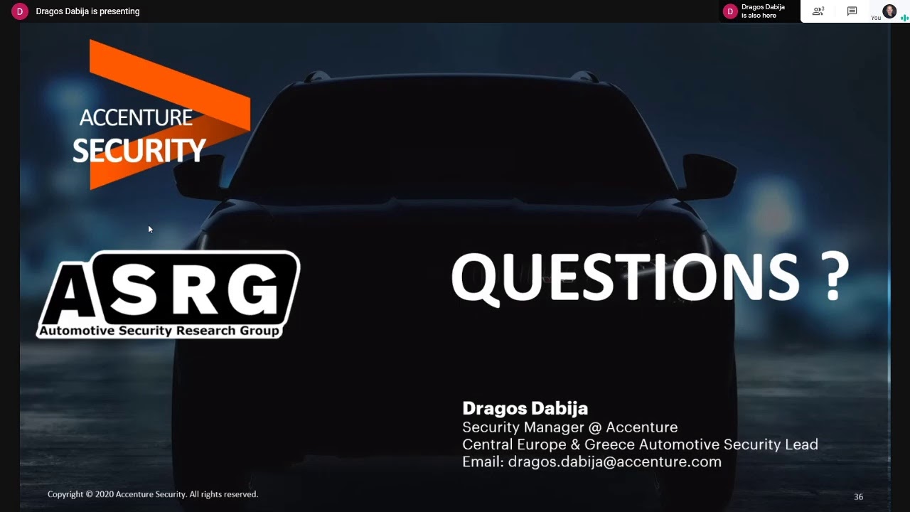 ASRG-WORLD: UNECE CyberSecurity Regulation for Automotive