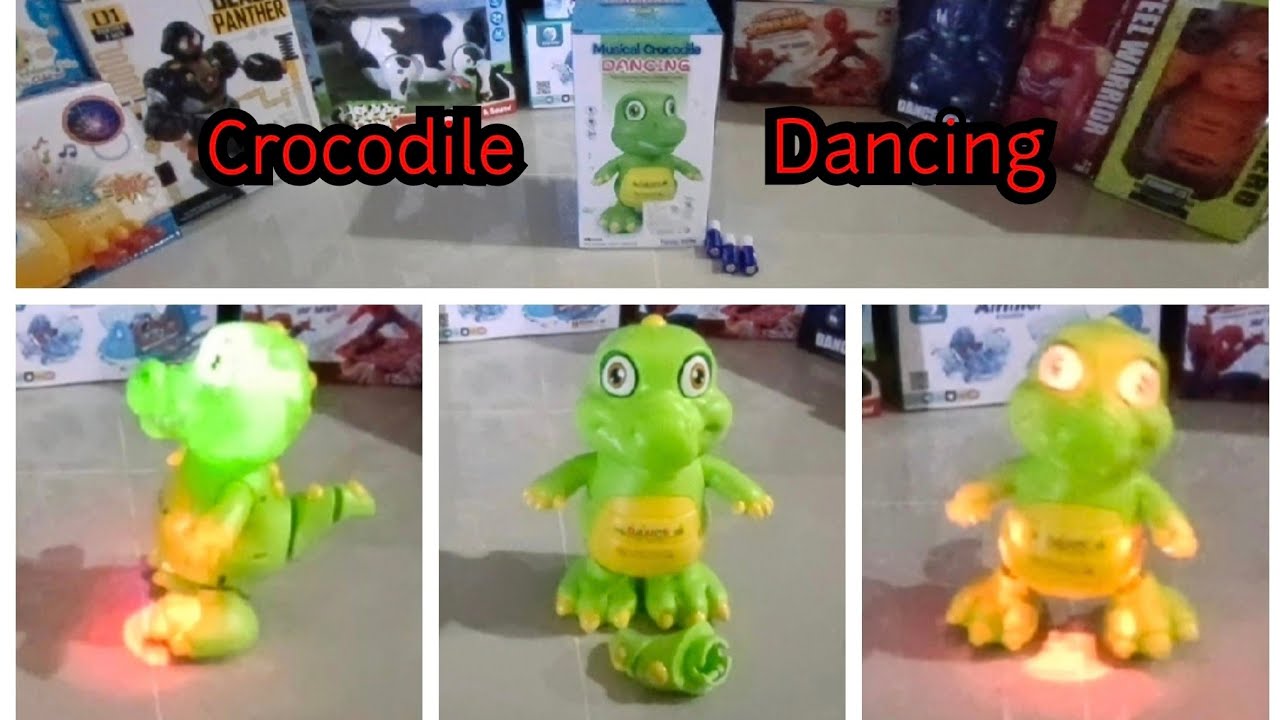 Mari menari bersama robot dance buaya 