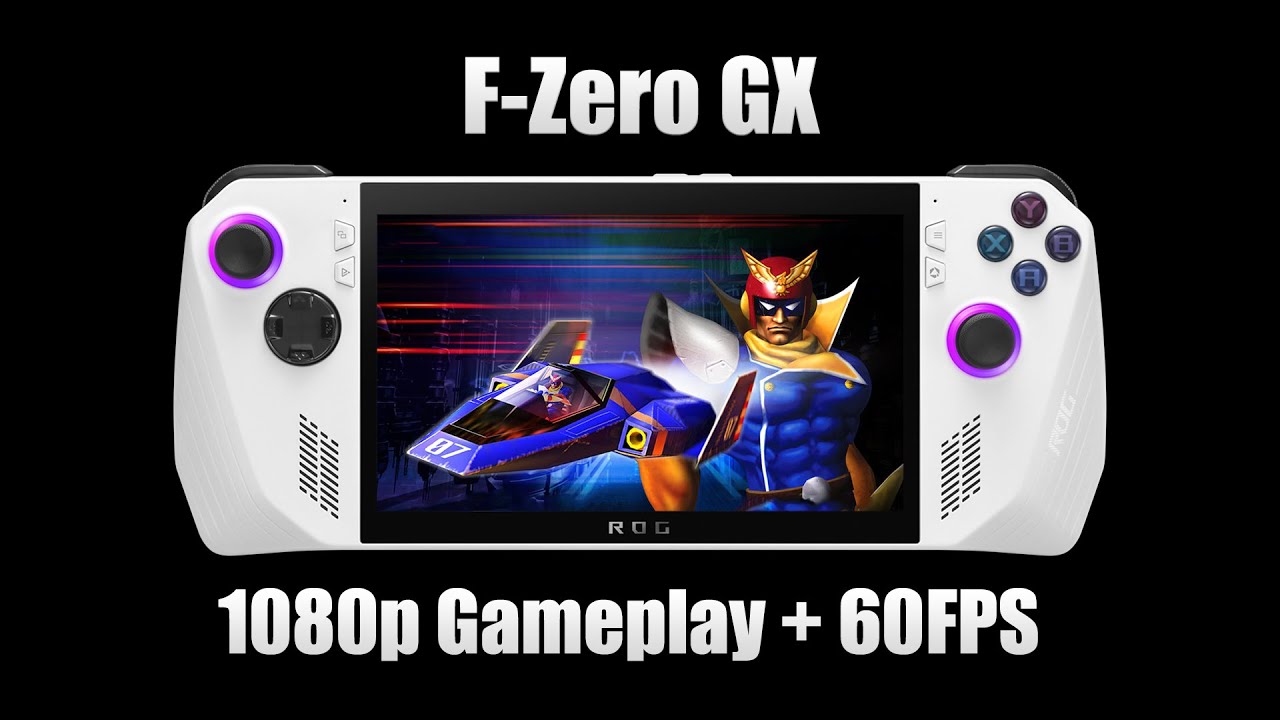 ROG Ally - GameCube: F-Zero GX