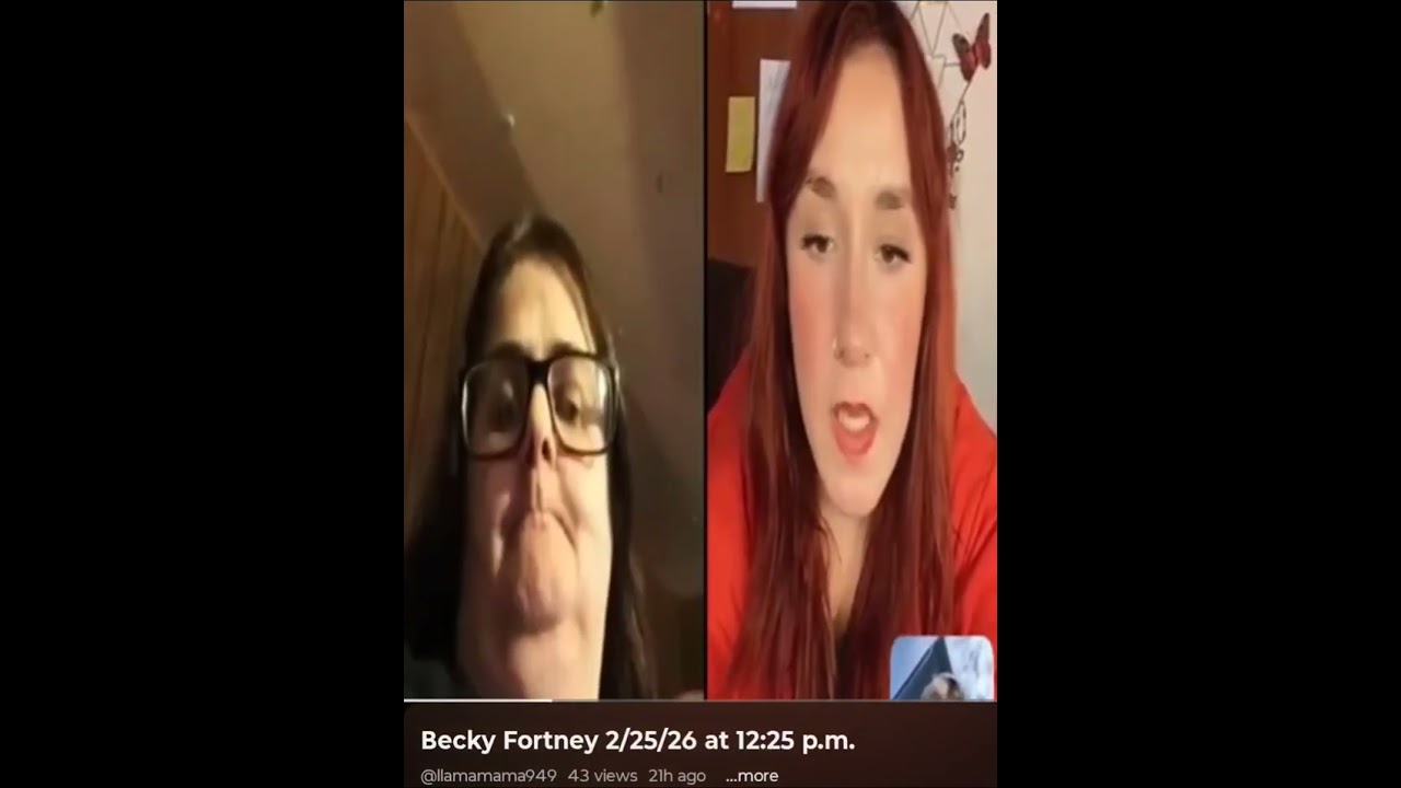 Becky fortney live Feb 25 2026 (borrowed)
