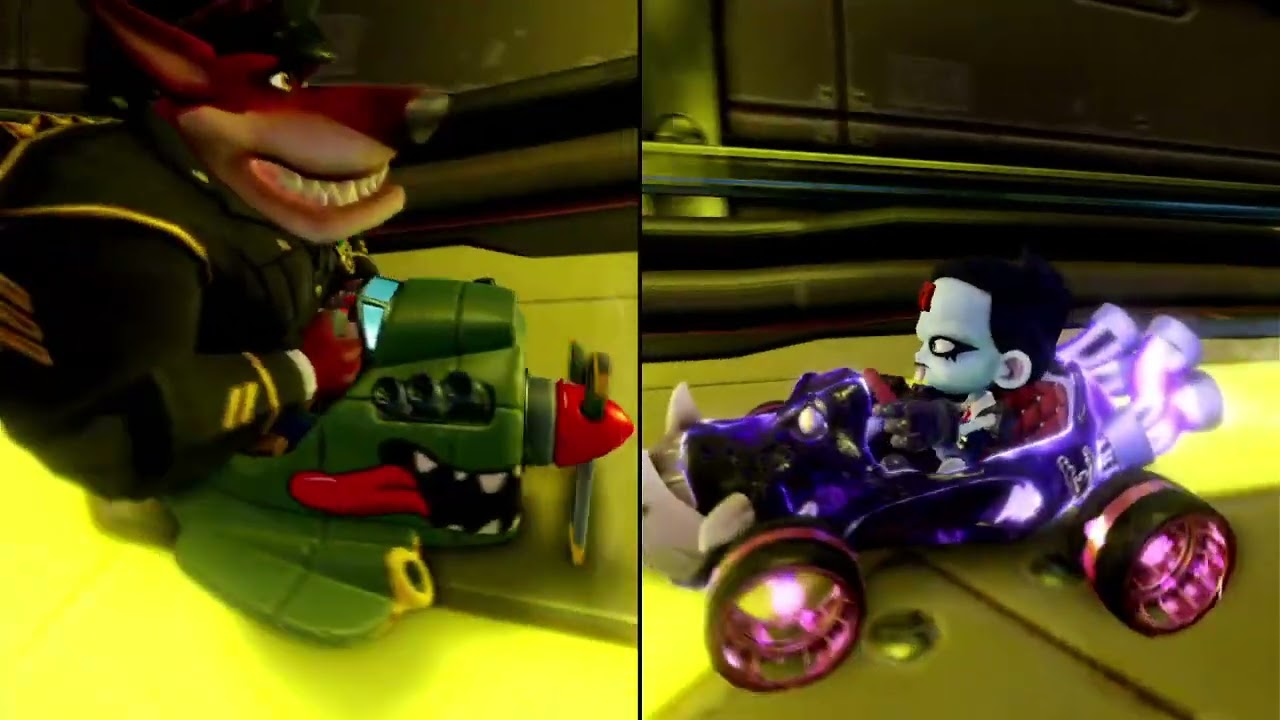 Crash Bandicoot Nitro Racing (Space Cup)