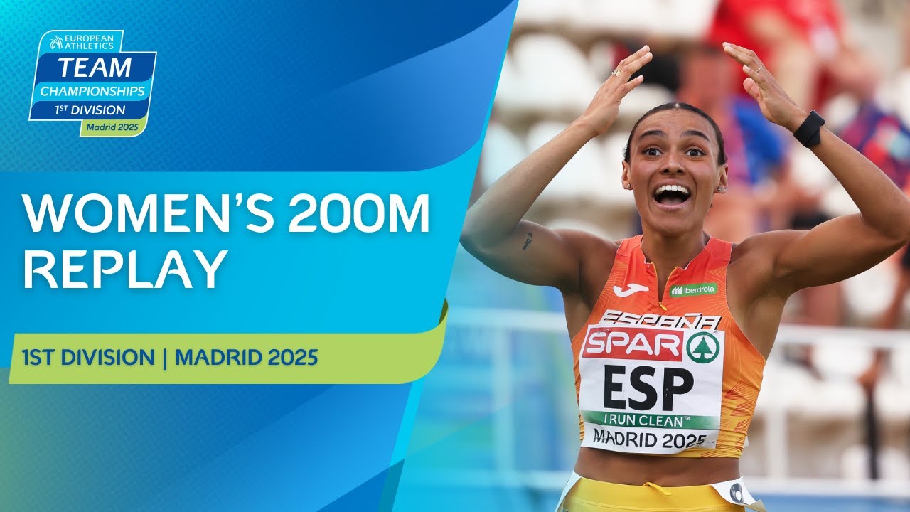 A 35-year-old record SMASHED! 🤯 Women's 200m replay | Madrid 2025