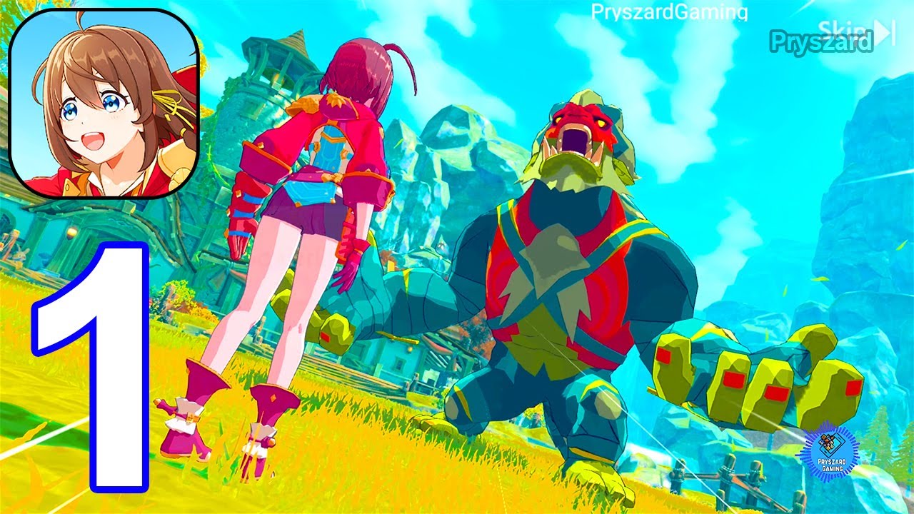 Volzerk - Gameplay Walkthrough Part 1 Tutorial Intro Open World Action RPG (Android, iOS)