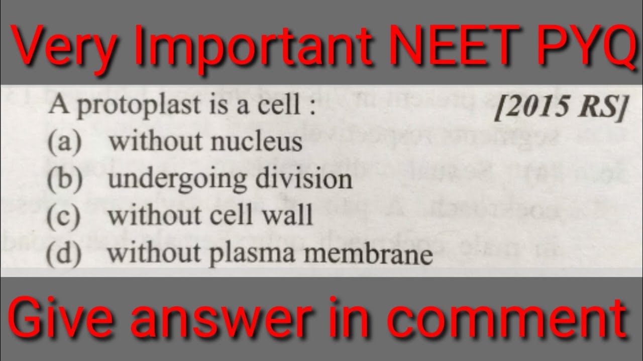 Cell The Unit Of Life Class 11 | NEET MCQ  #neet2023 #neetpyq #neetmcq   #neetmotivation