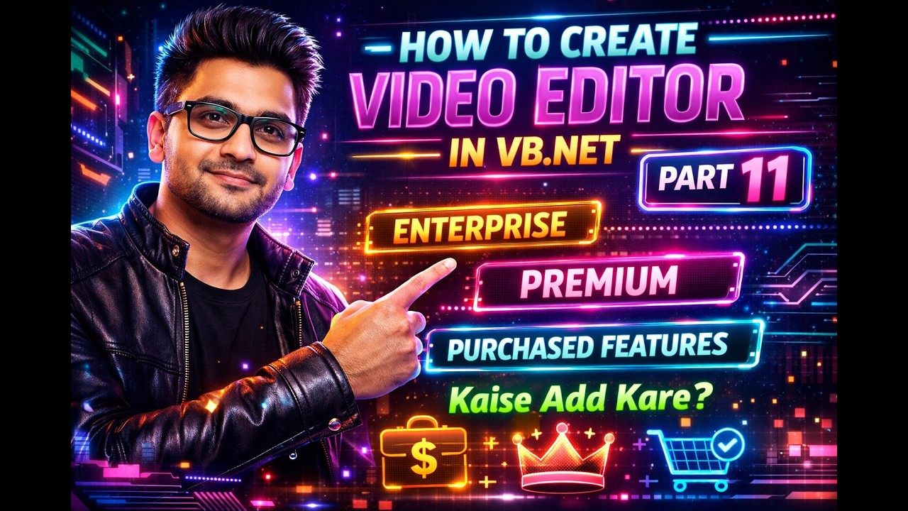 How to Create a Professional Video Editor in VB.NET | Enterprise & Premium Features | Part 11