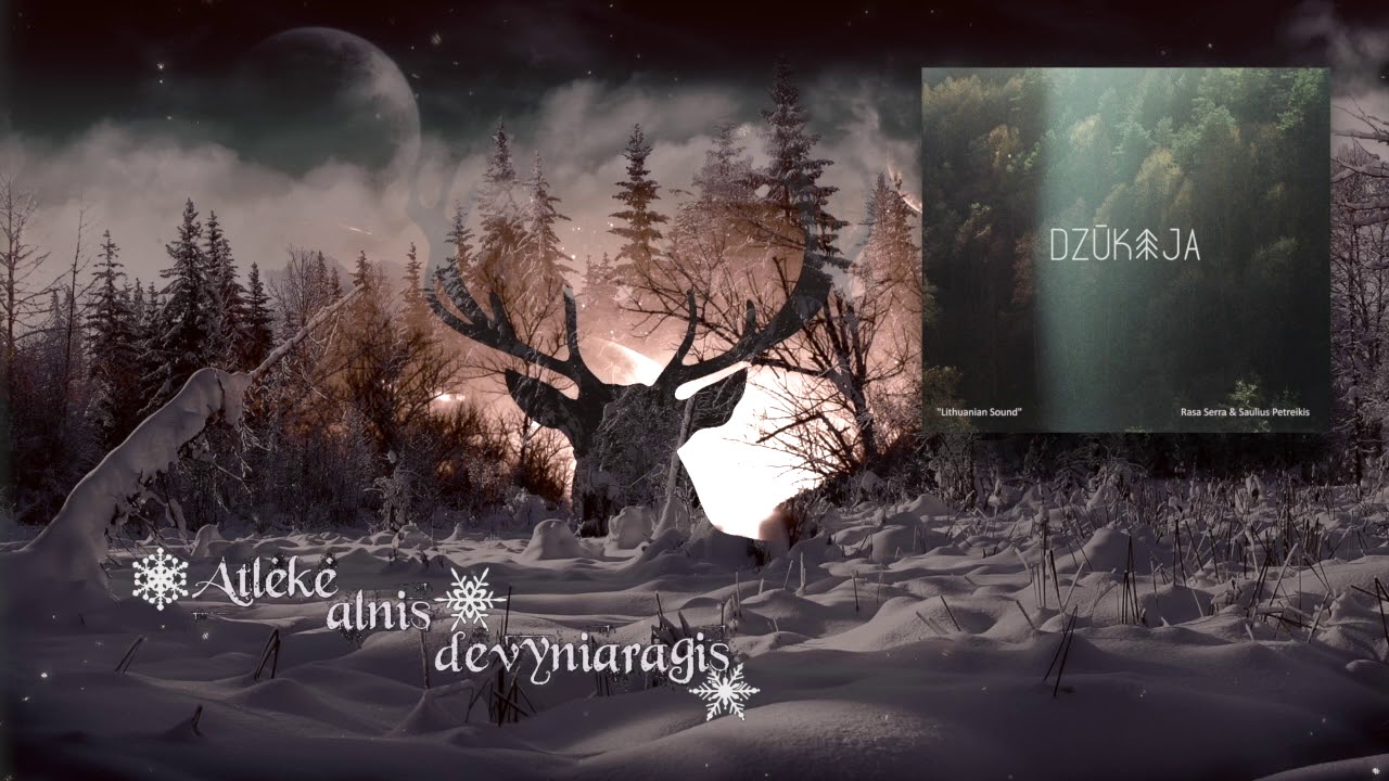 Atlėkė alnis devynaragis (Advento daina). Lietuvių liaudies daina. Lithuanian Folk Song