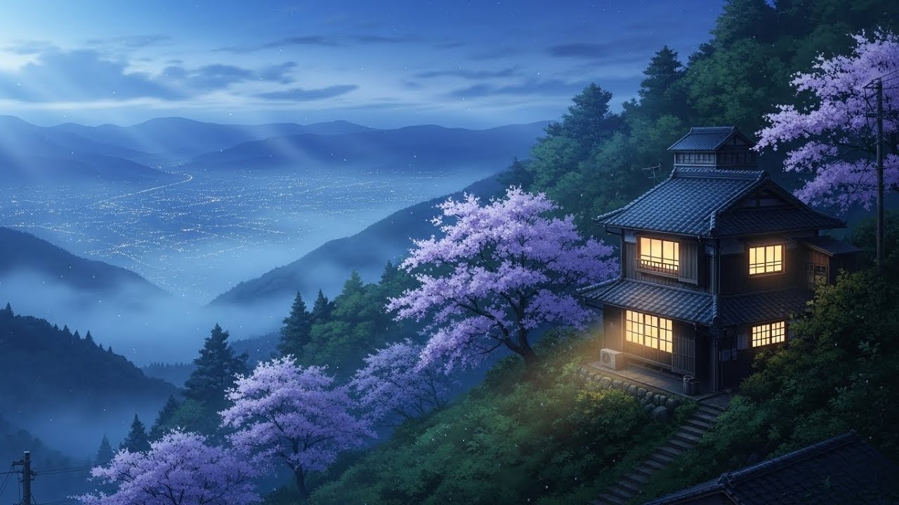 Japanese Lofi Ambience – Cozy Night Study Beats