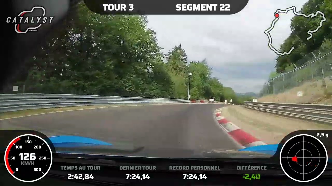 Nurburgring GT4RS 21/07/2023 7min21 BTG Tour 2