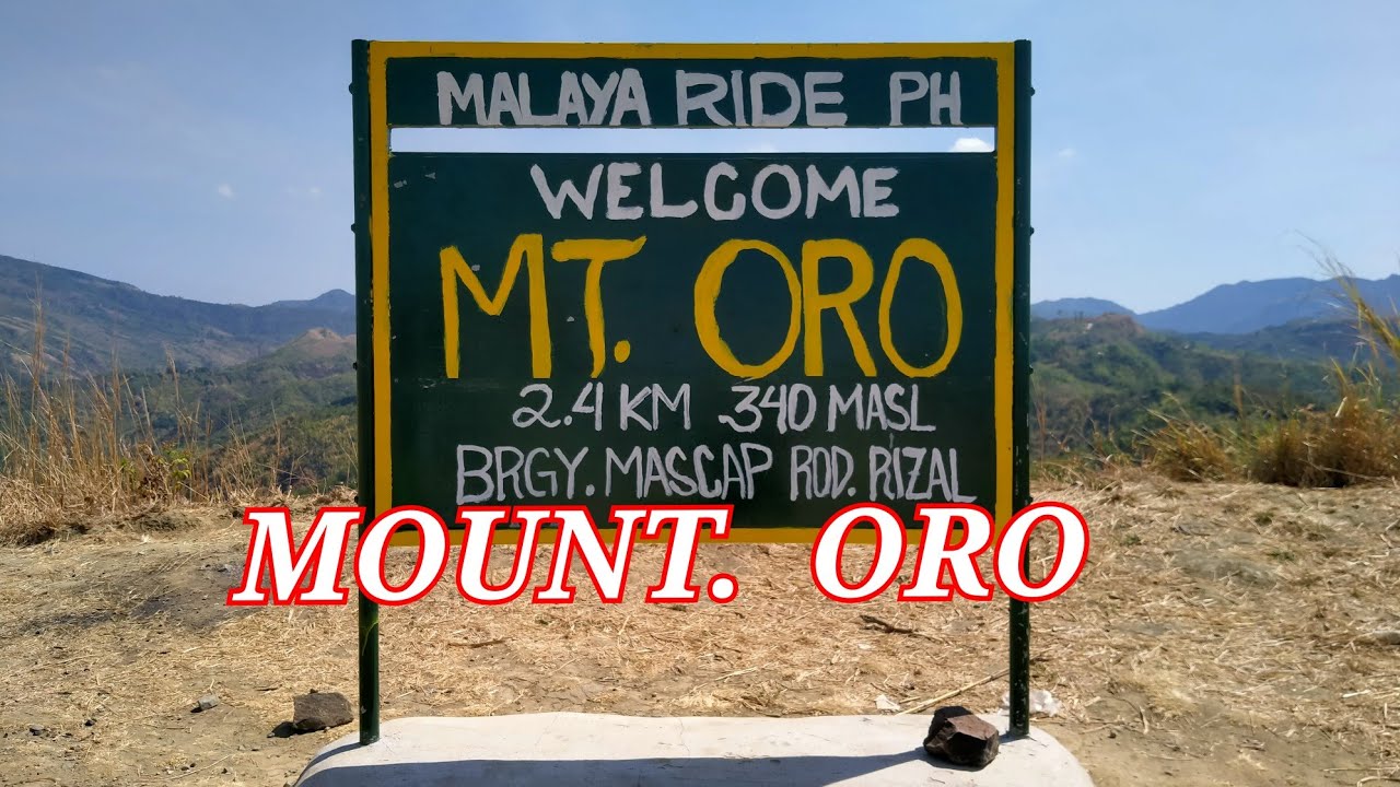 MOUNT ORO VIEW DECK RODRIGUEZ MONTALBAN RIZAL