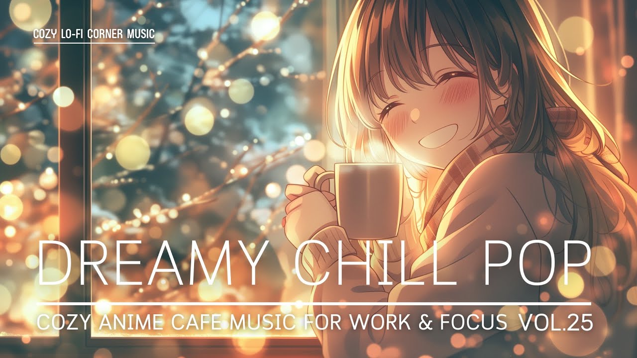 Dreamy Chill Pop 🌙 | Cozy Anime Café Music for Work & Focus