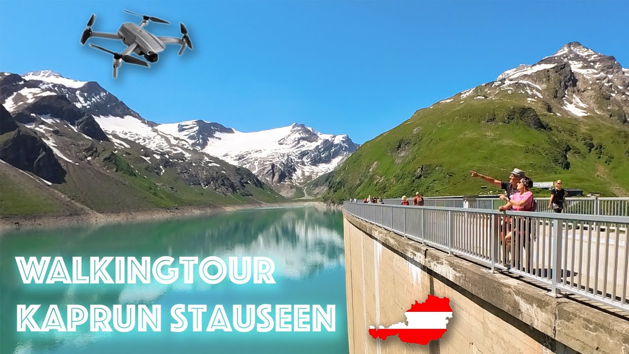 Kaprun Stauseen High Mountain Reservoir 🇦🇹 Drohnen Views at 2000 Meter #kaprun #djimavicair2