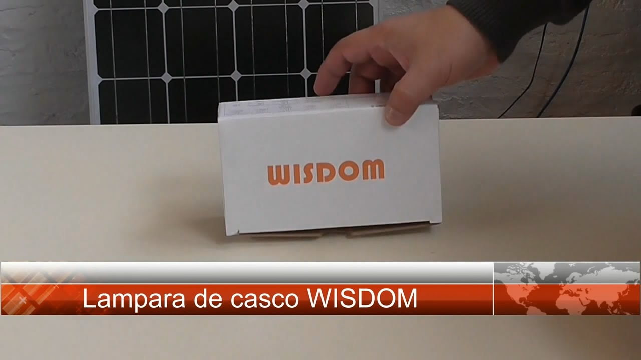 WISDOM lamp 3 video from Chile customer—the best miner's cap light,mining lamp,miners headlamps.