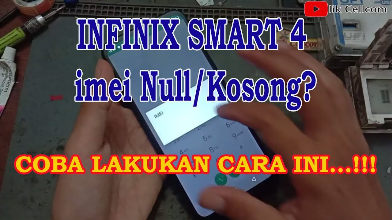 Cara Write Imei Infinix Smart 4 | Repair Imei Infinix Smart 4 X653C