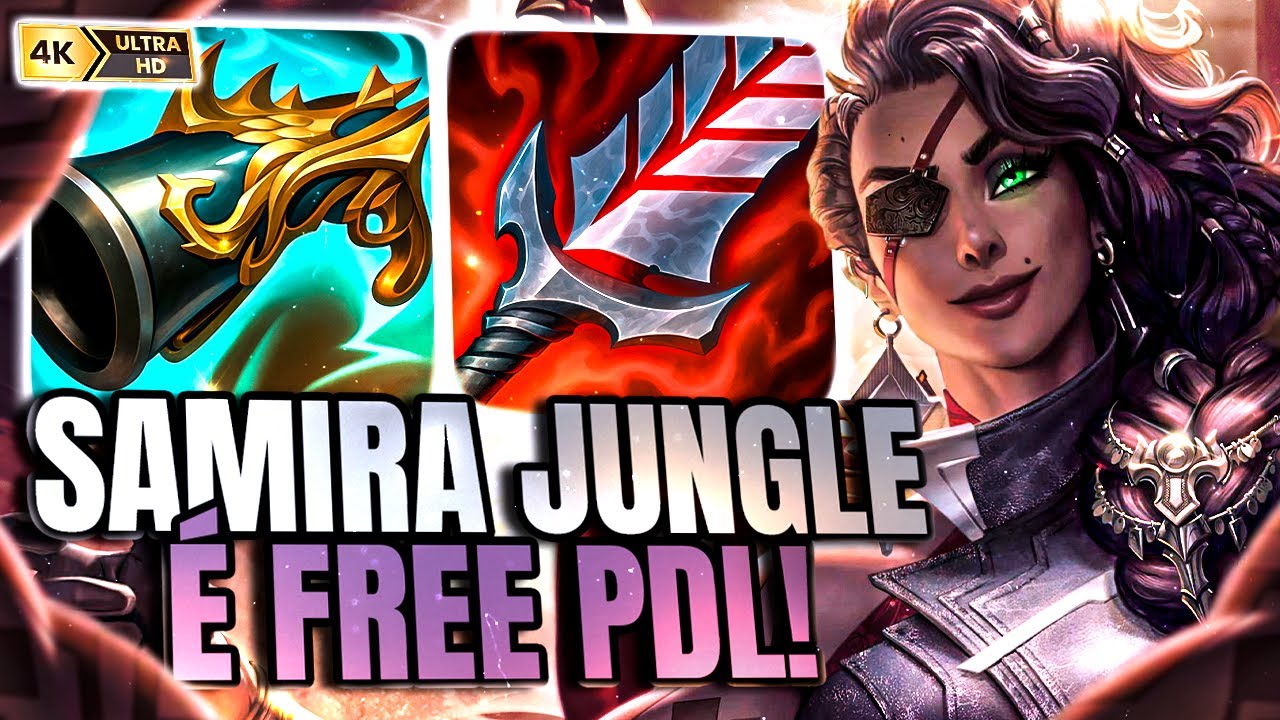 O MÉTODO CHINÊS PRA SUBIR DE ELO DE SAMIRA JUNGLE! | LOL WILD RIFT