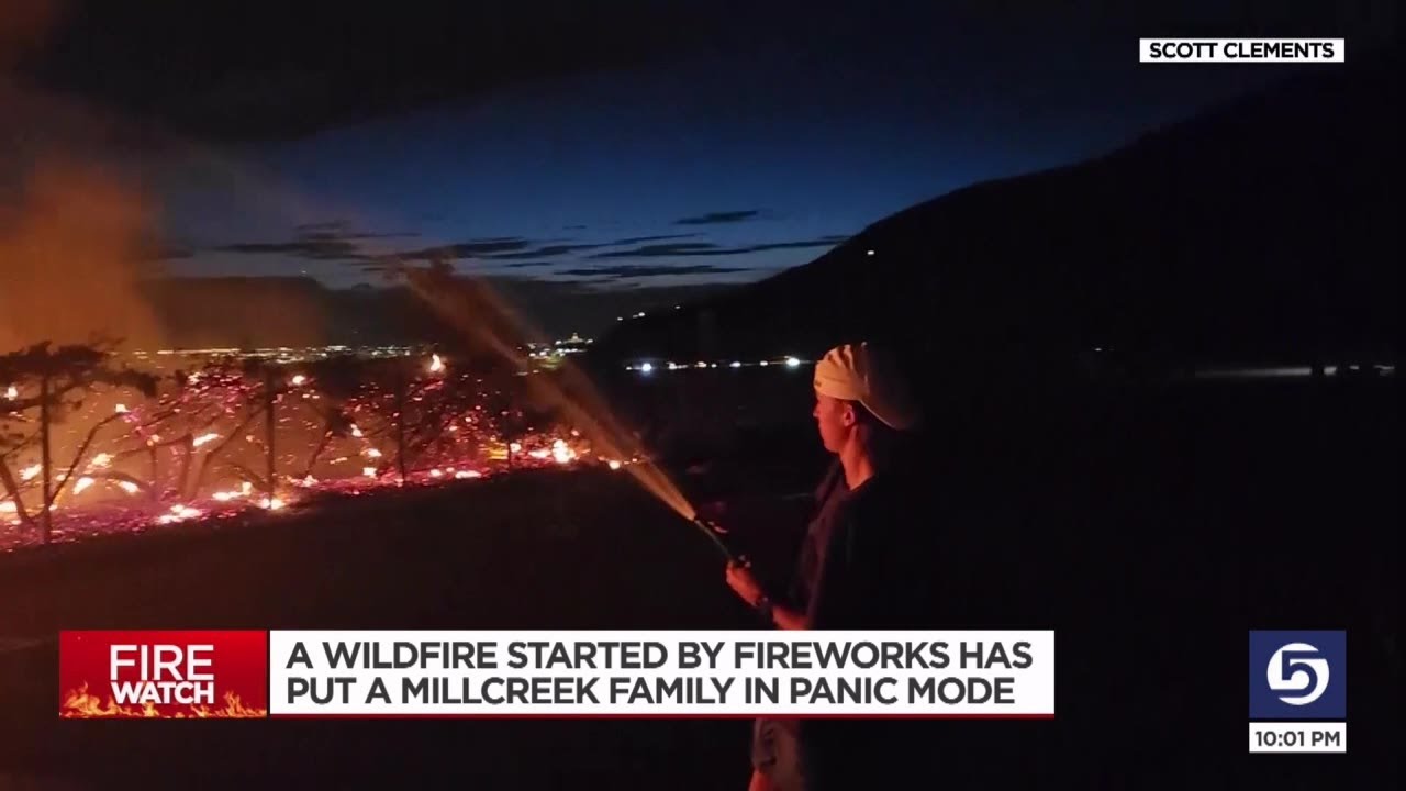 After blaze nearly destroys home, a Millcreek family speaks out
