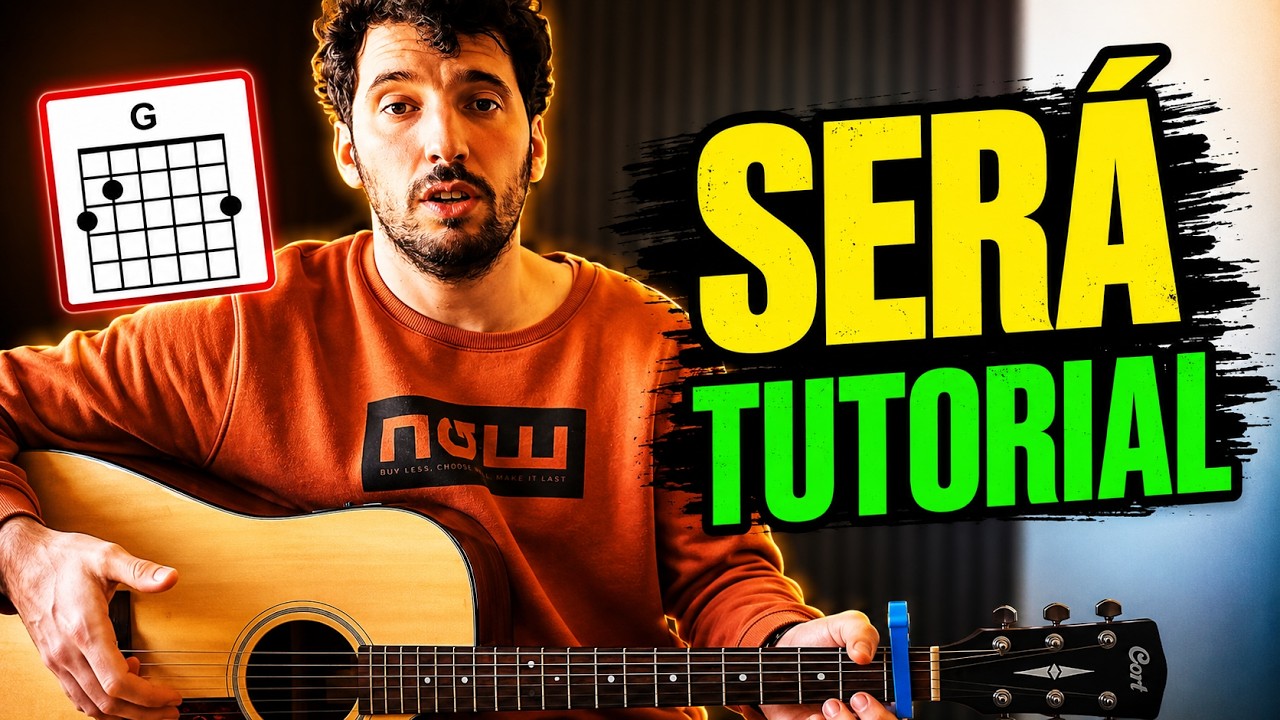 Aprende a Tocar SER&Aacute; (Las Pelotas) | Tutorial Guitarra F&Aacute;CIL: Acordes y Rasgueo