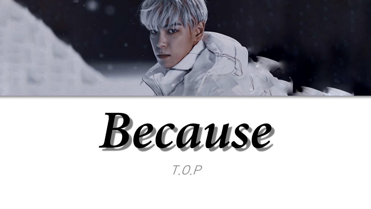 T.O.P (BIGBANG) - 때매 (Because) 가사 [Color Codes Lyrics]