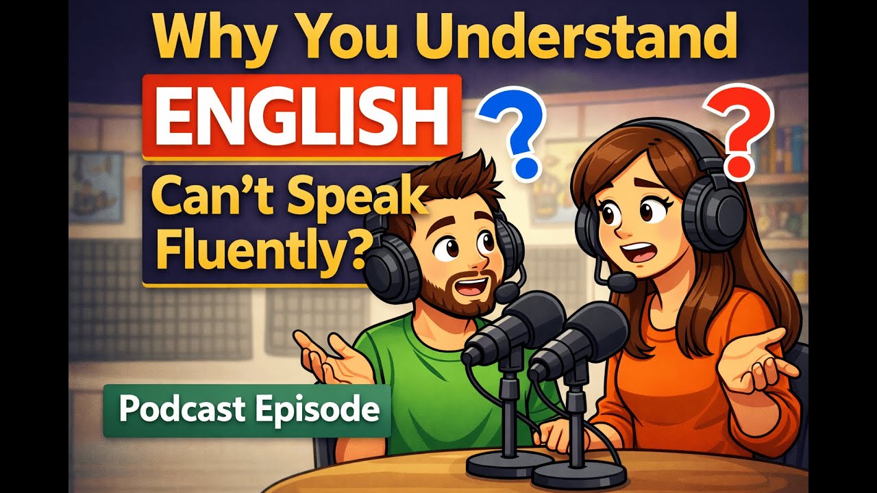 Why You Understand English but Can’t Speak Fluently? | Supermarket Conversation