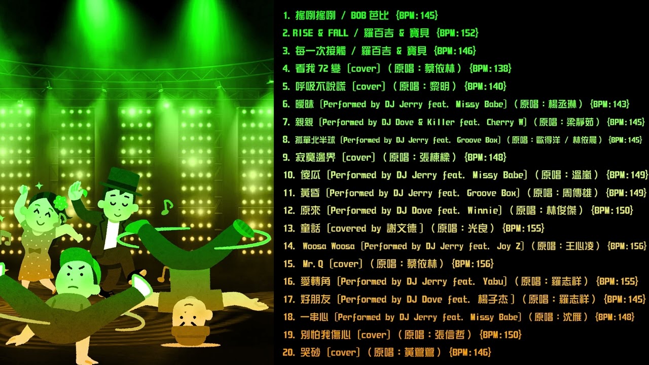 [TW] High到爆 中文#電音舞曲 (Part 3/3) 80分鐘不間斷