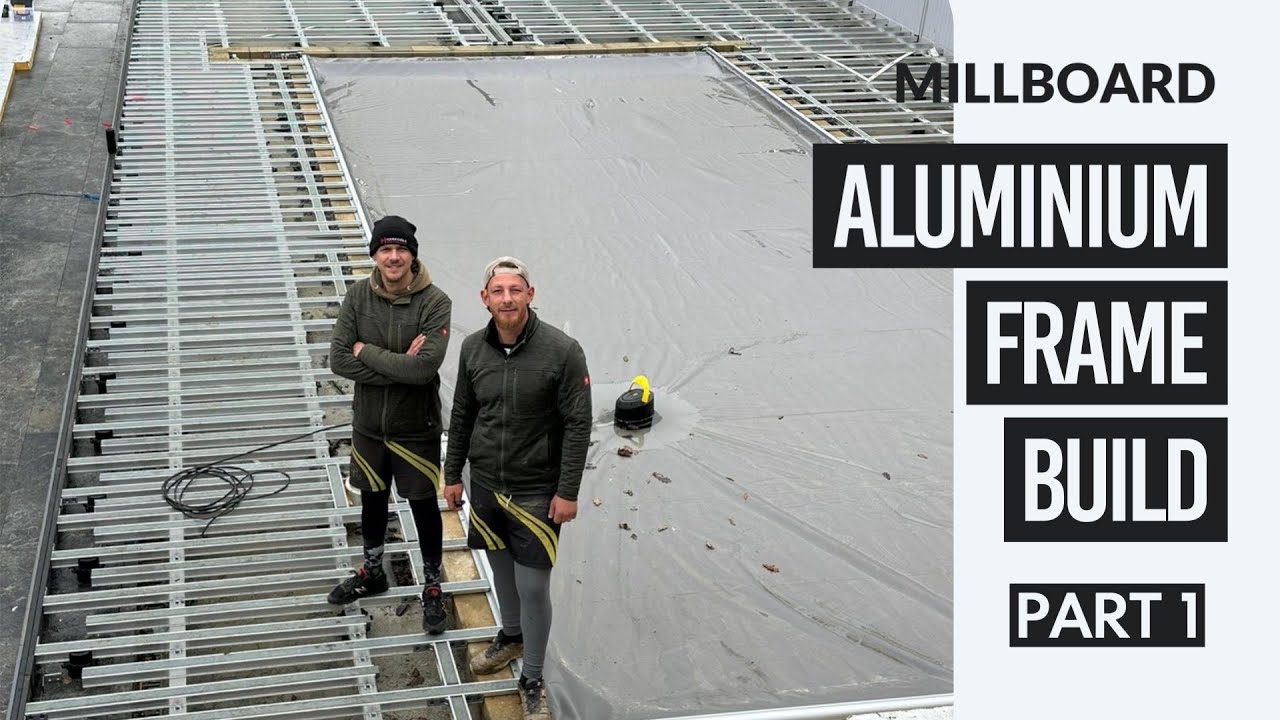 How to Build an Aluminium Decking Frame using Millboard Framing