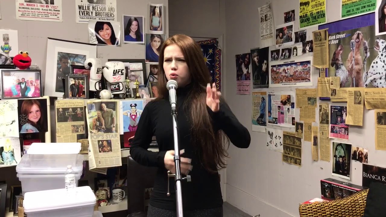 15 Year Old Mara Justine Singing 