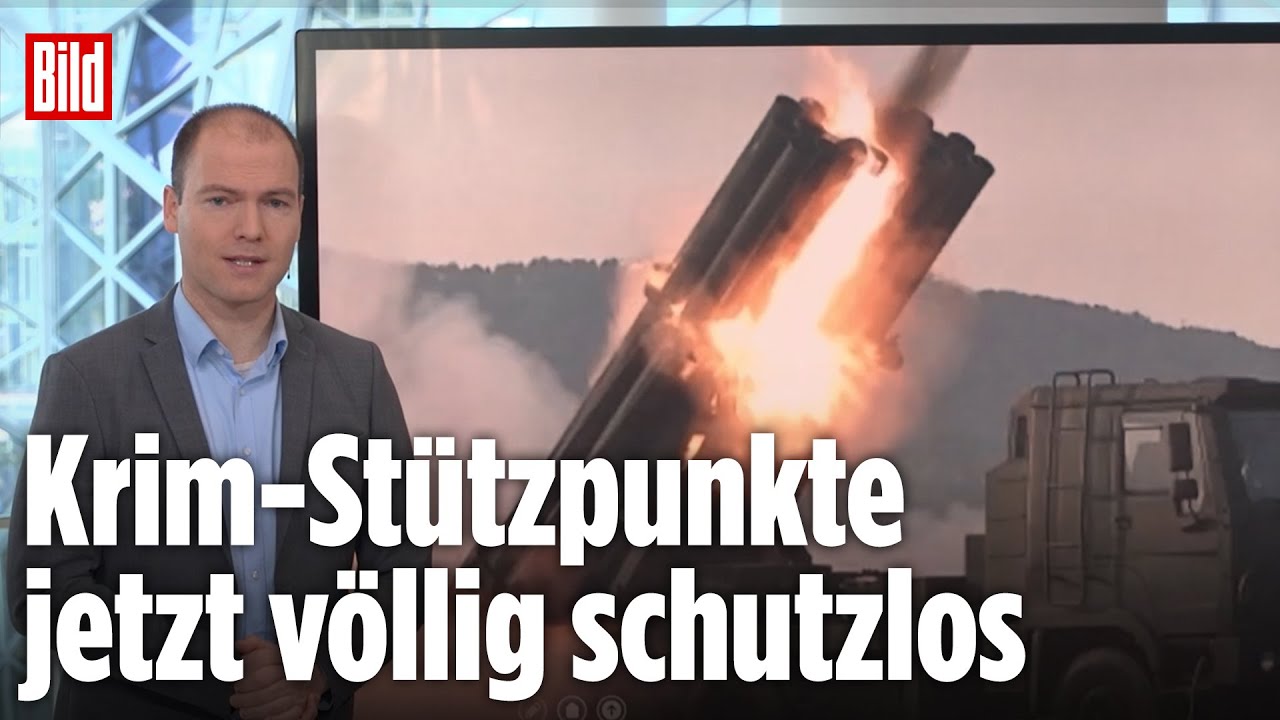 Ukraine attackiert Nordkorea-Raketenwerfer in Donezk | BILD-Lagezentrum