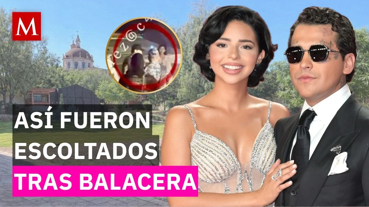 Christian Nodal y Ángela Aguilar estuvieron en medio de la balacera en Zacatecas, confirma fiscal