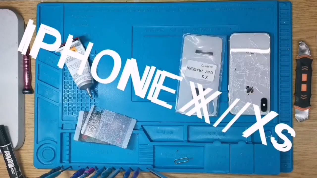 IPHONE X / Xs#CAMBIO TAPA TRASERA