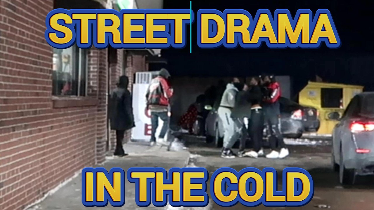 DETROIT HOOD DISTURBANCE IN THE FREEZING COLD