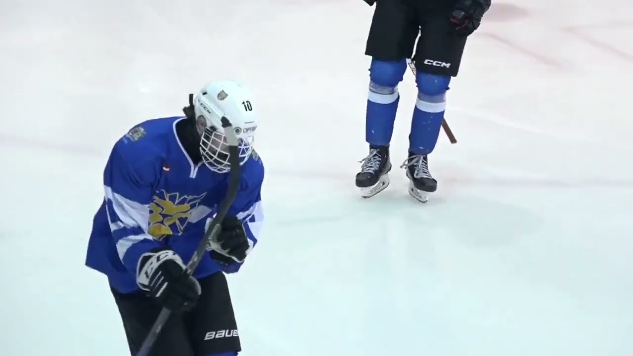 Optibet Hokeja līga. HS Rīga - Prizma. Spēles labākie momenti. (09.12.2023.)