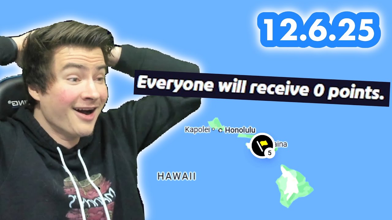 the unluckiest games ever (geonections 12/6/25)