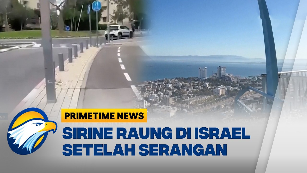 Serangan Israel Ke Teheran Sirine Raung Di Seluruh Israel - [Primetime News]