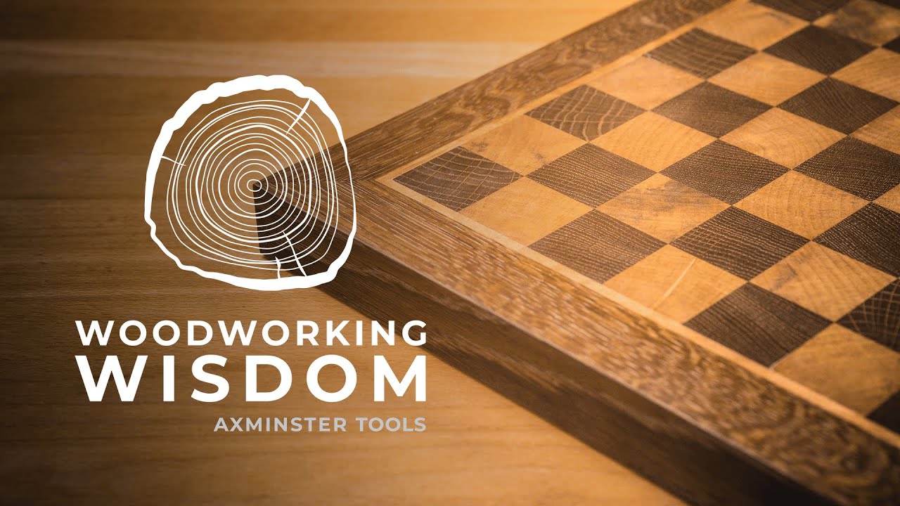 Make a Laminated Chess Board - Woodworking Wisdom